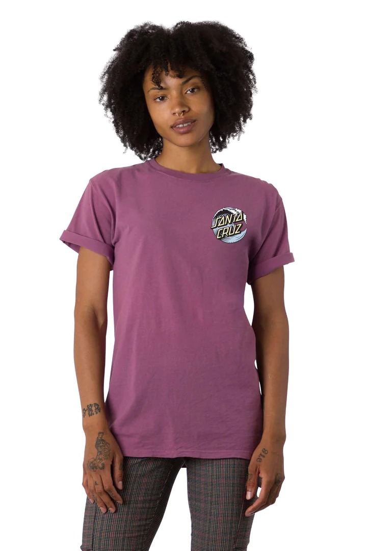 Wave Dot  Boyfriend Relaxed SS Women