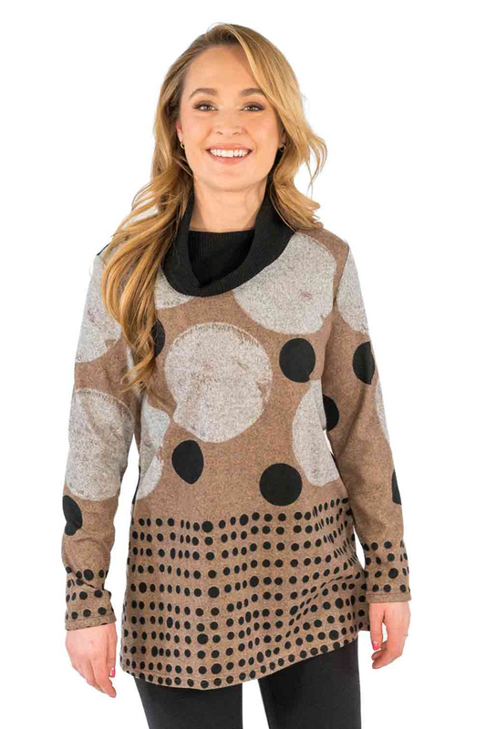 COWL NECK TUNIC