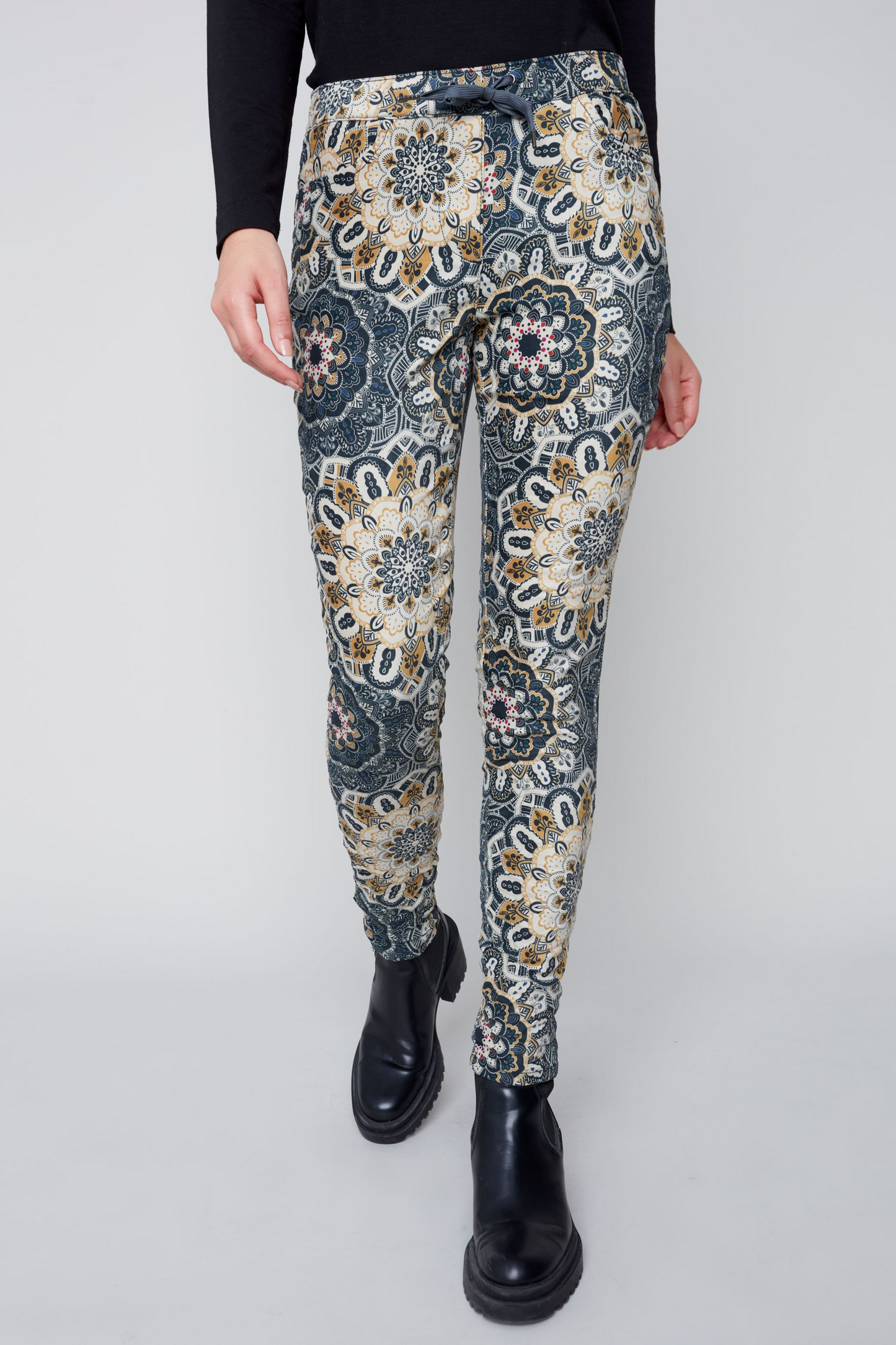 Crinkle Faux Suede Pant