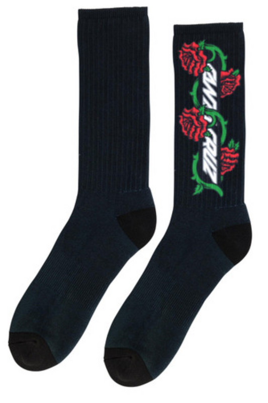 Dressen Roses Vine Crew Socks Mens
