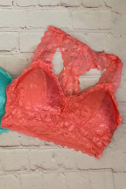 Plus Sized Stretch Lace Bra