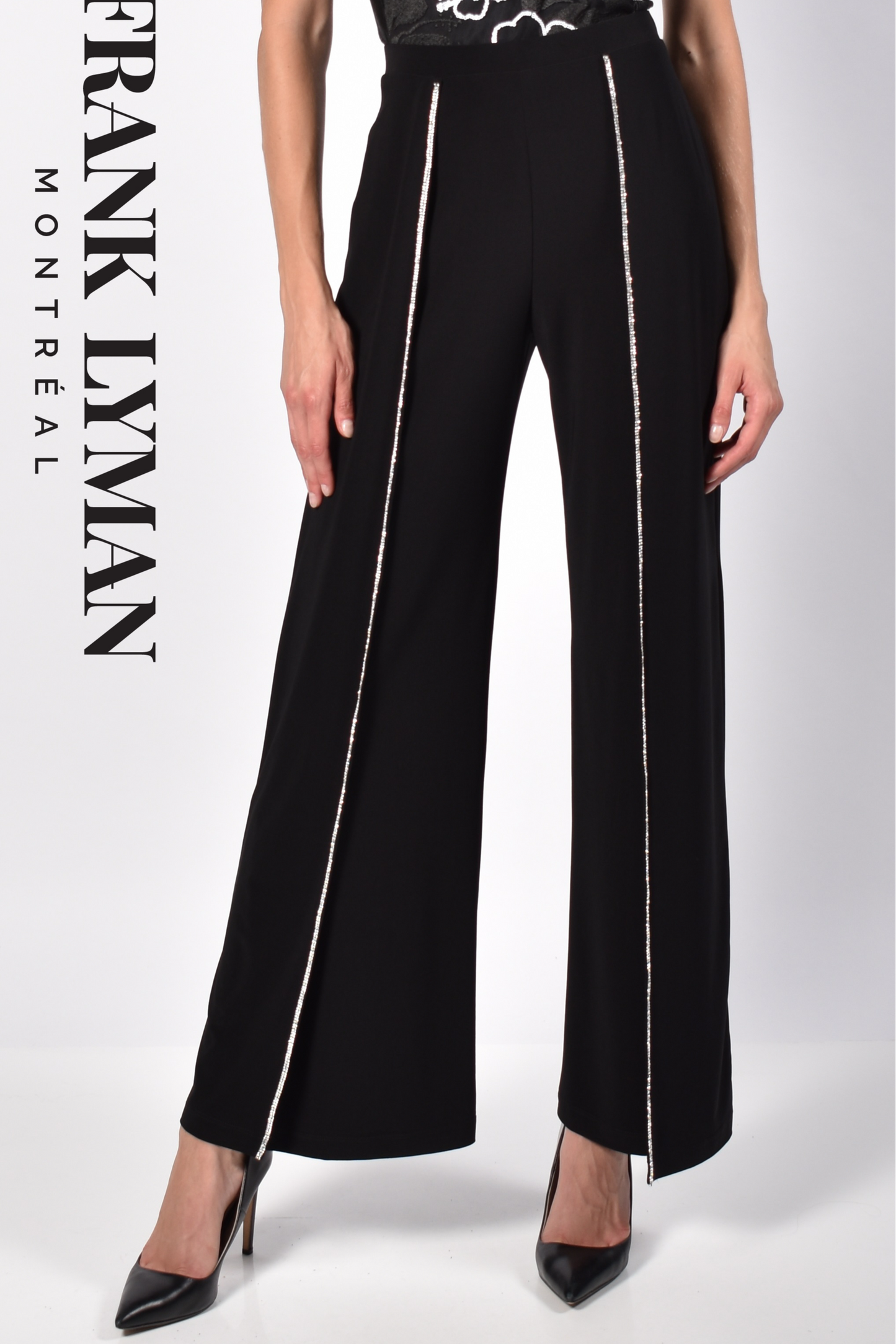 Rhinestone Detail Pant