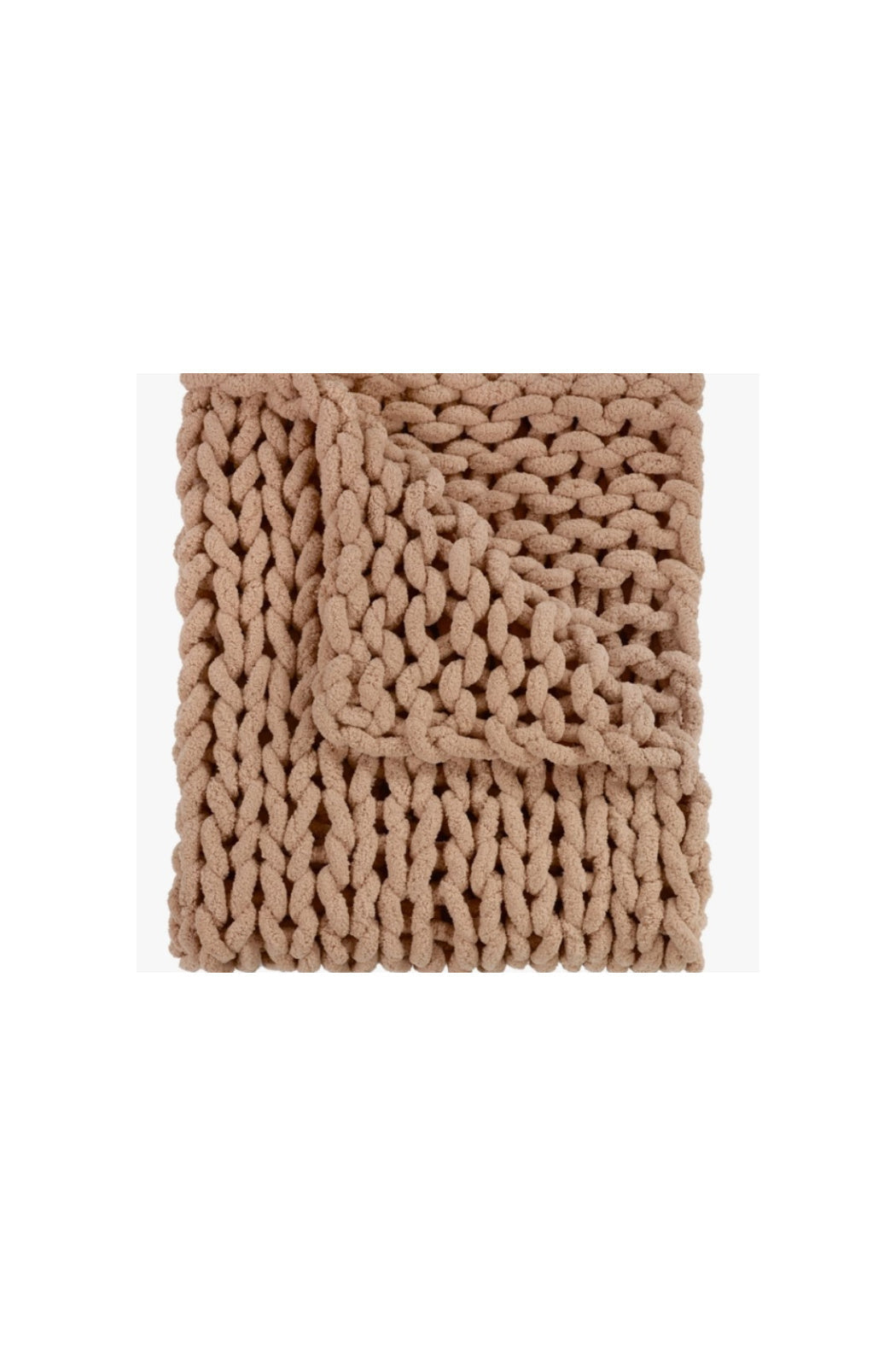 Chenille Chunky Knit Throws