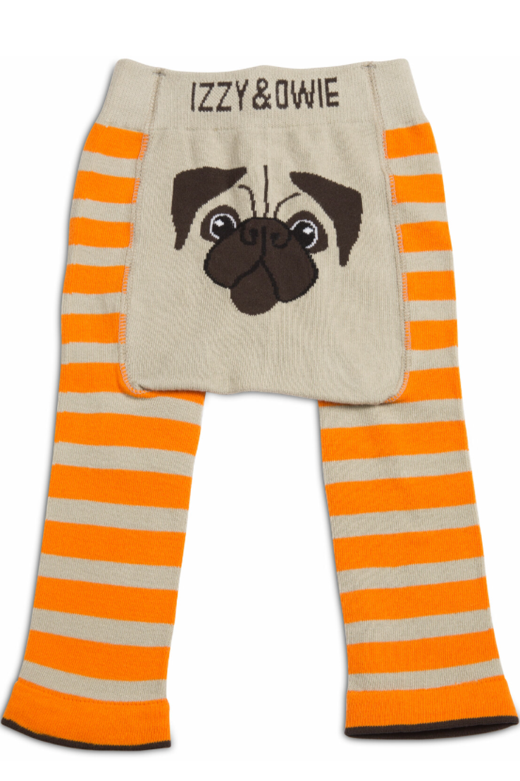 Pug Stripe Leggings