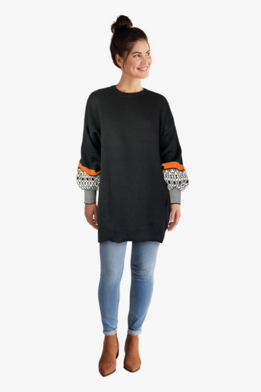 Bubble Sleeve Tunic