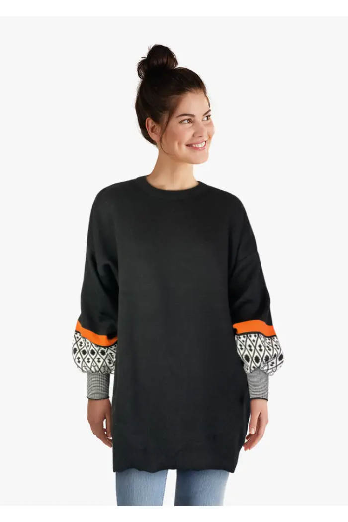 Bubble Sleeve Tunic