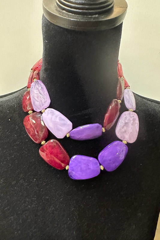 Colored Magic Mountain Necklace