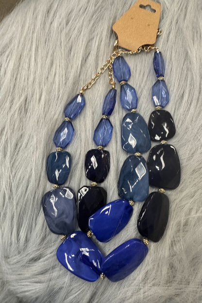 Colored Magic Mountain Necklace
