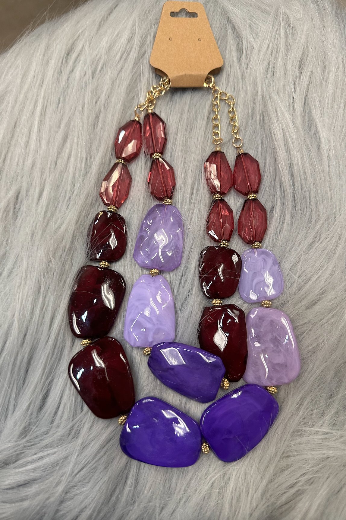 Colored Magic Mountain Necklace