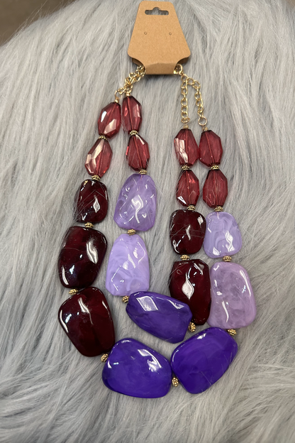 Colored Magic Mountain Necklace