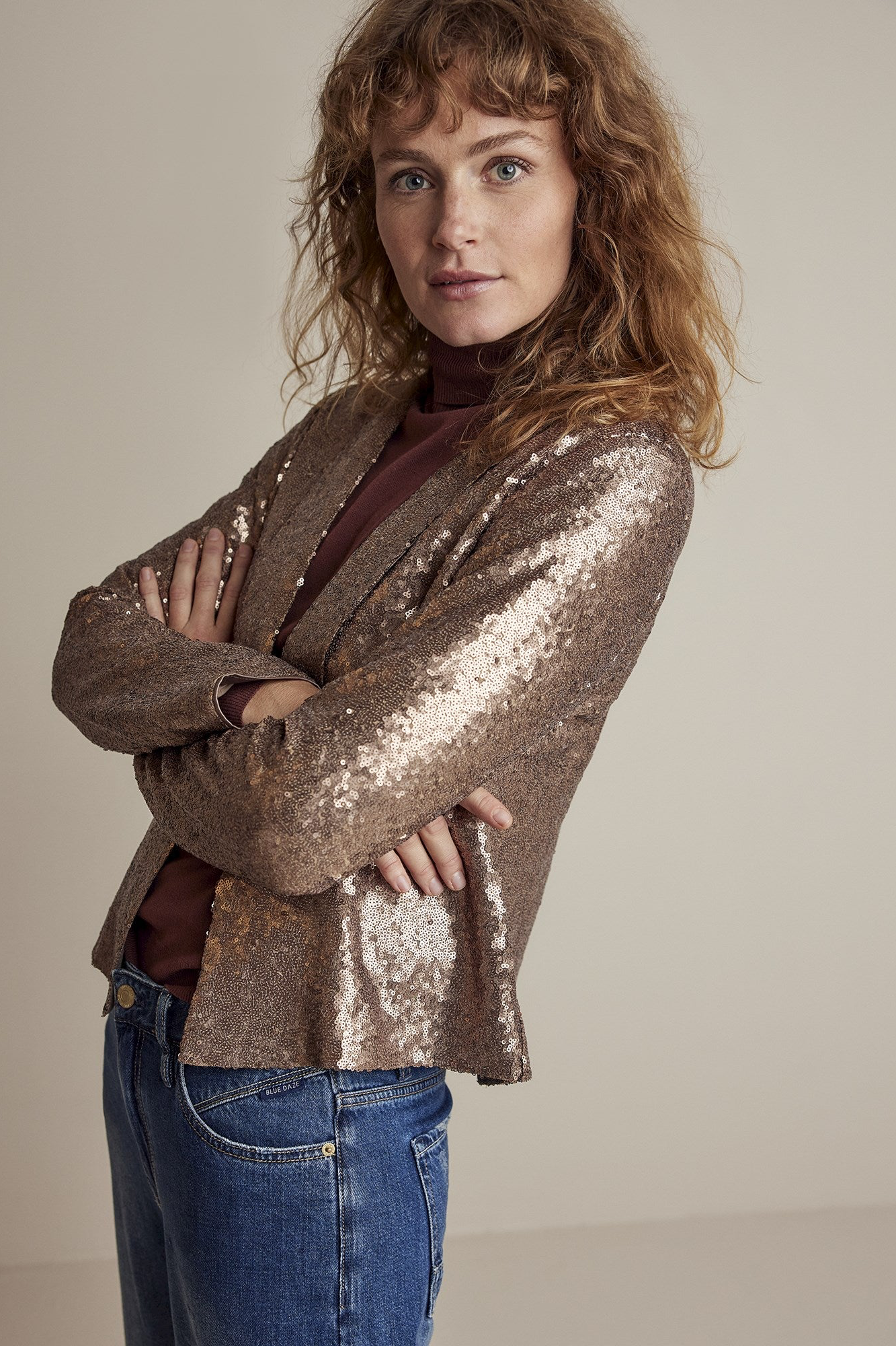 Jacket sequins