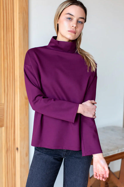 Edie Ponte Knit Top