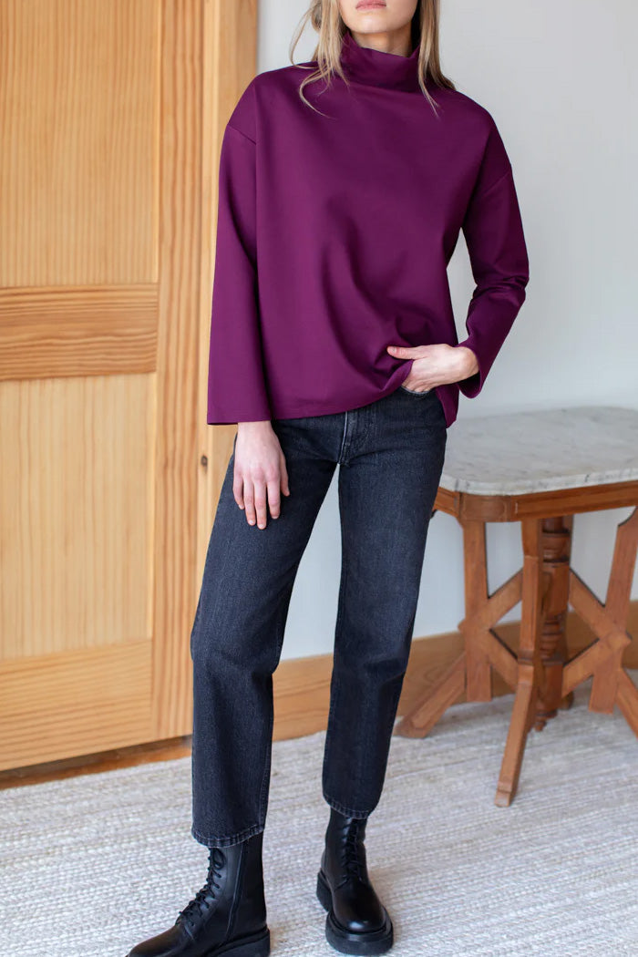 Edie Ponte Knit Top