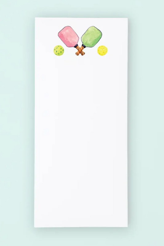 PICKLEBALL TALL NOTEPAD