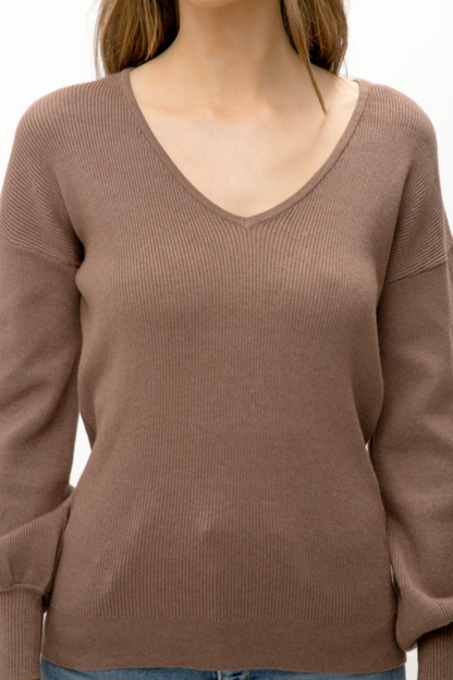 V Neck Sweater