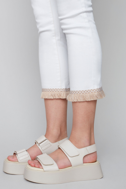 Fringe Hem Jean