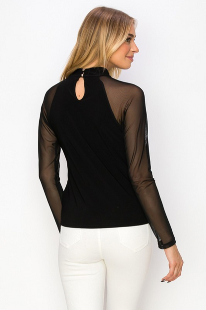 Illusion Sleeve Top