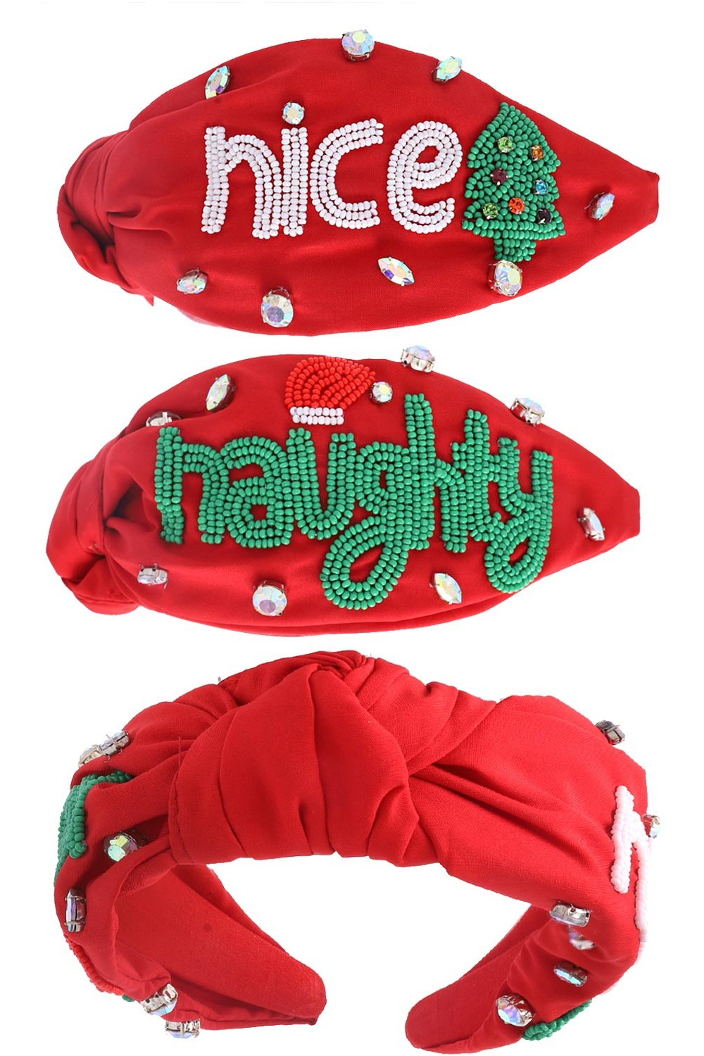 Naughty and Nice Headband