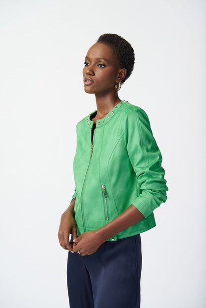 Joseph Ribkoff Smooth Suede Jacket