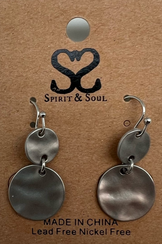 Disc Dangle Earrings