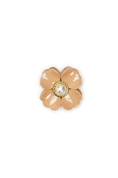 Flower Claw Clip