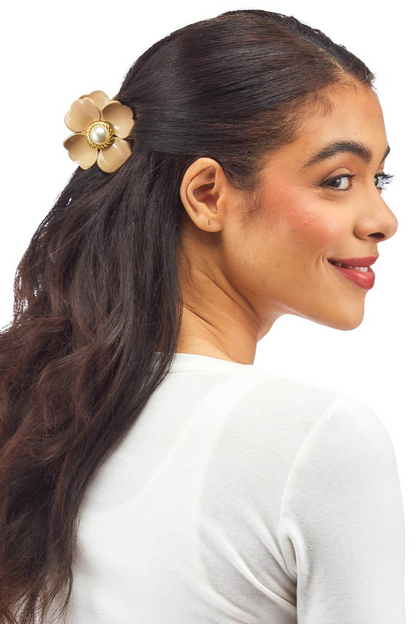 Flower Claw Clip