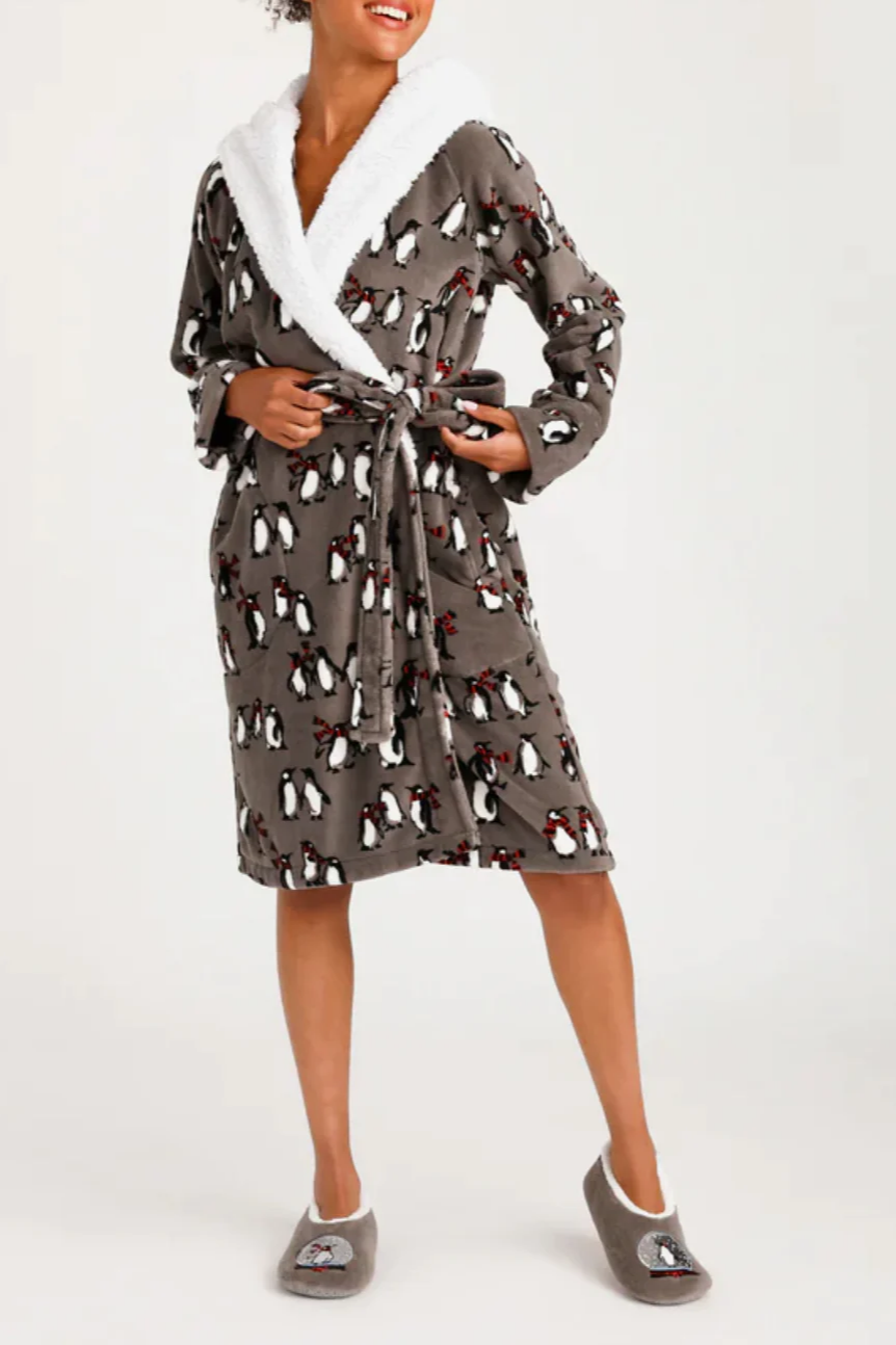 Penguin Galaxy Cozy Robe
