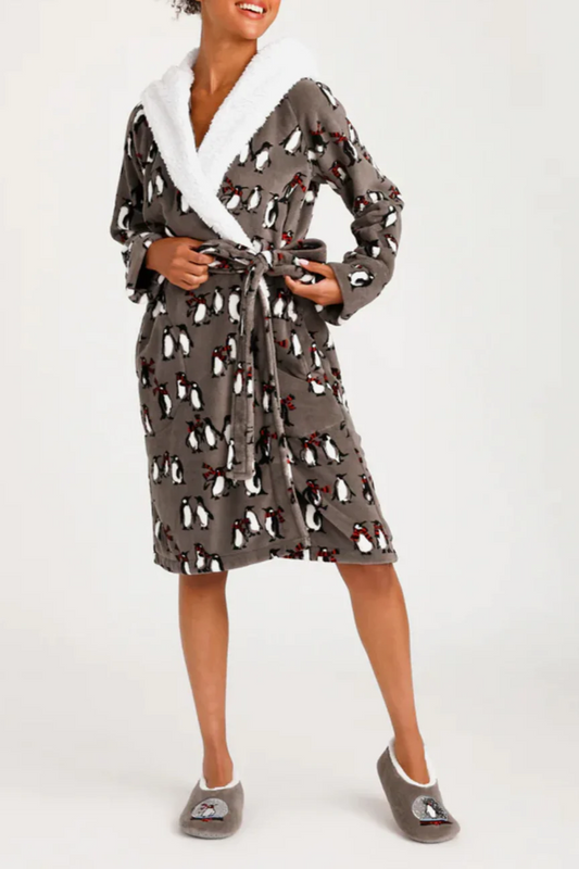 Penguin Galaxy Cozy Robe