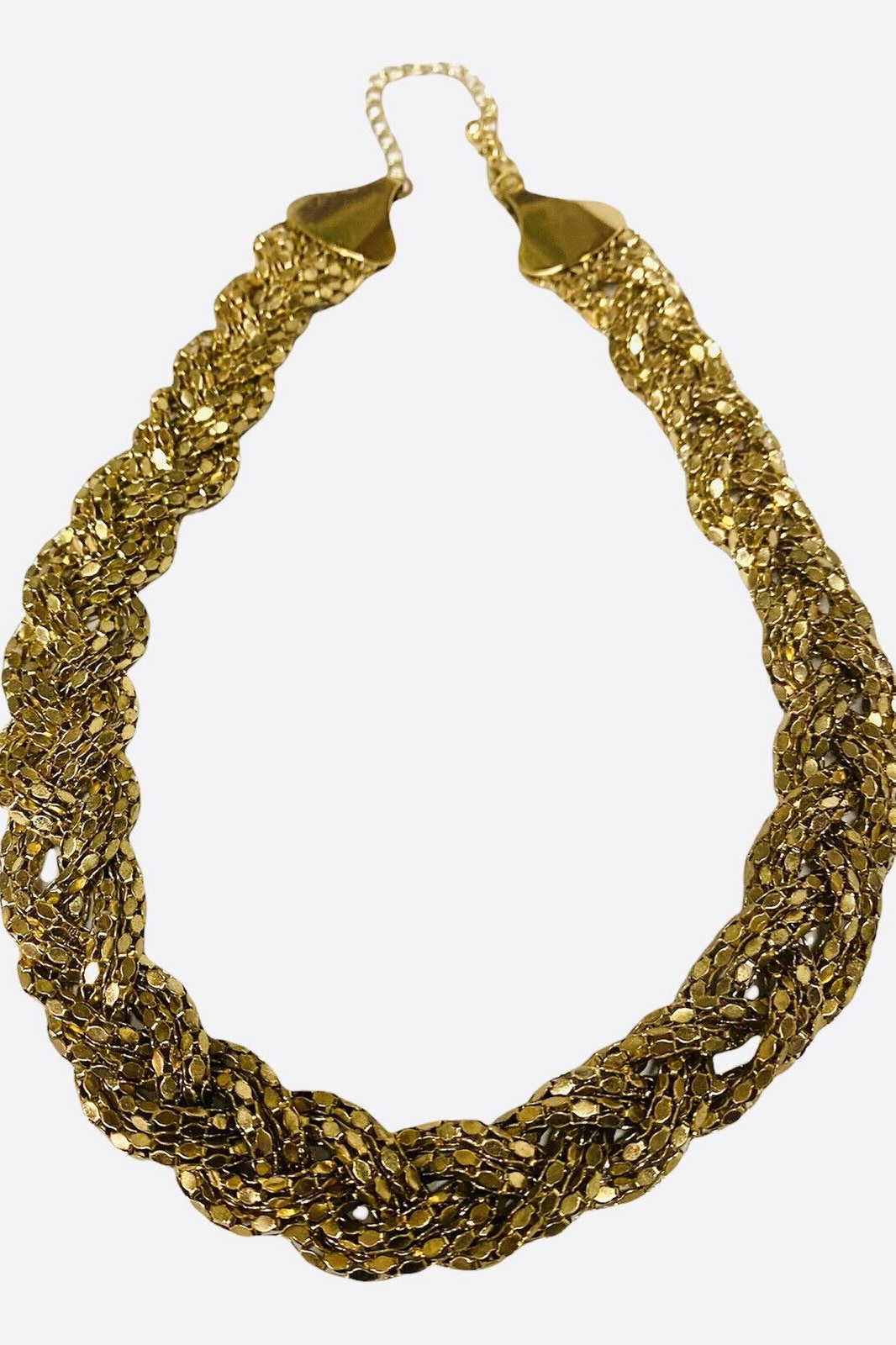 Express Braided Gold Necklace