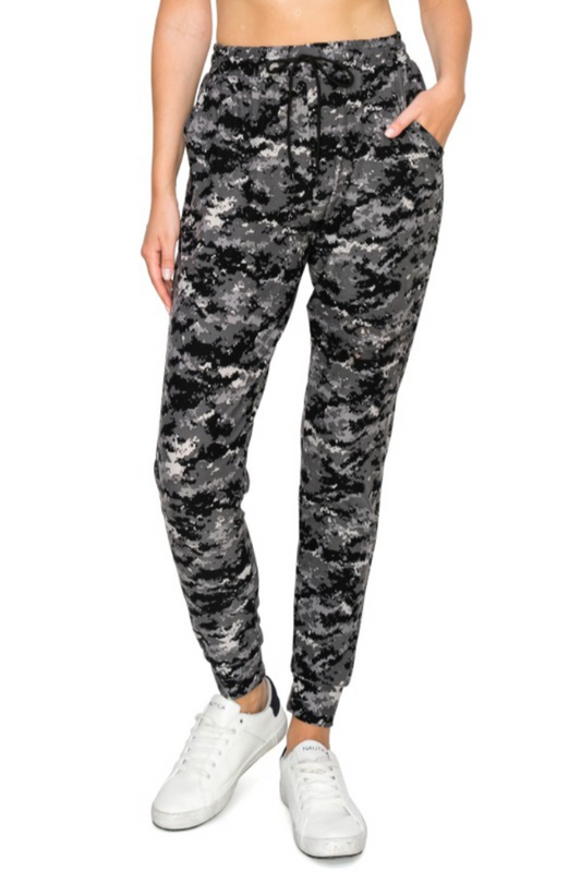 Patterned Joggers