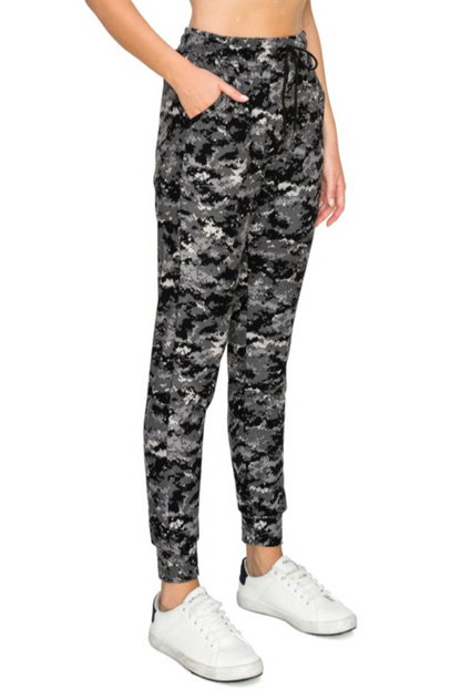 Patterned Joggers