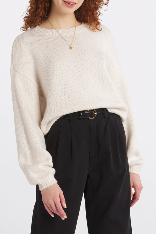 Colette Sweater - Whisper White