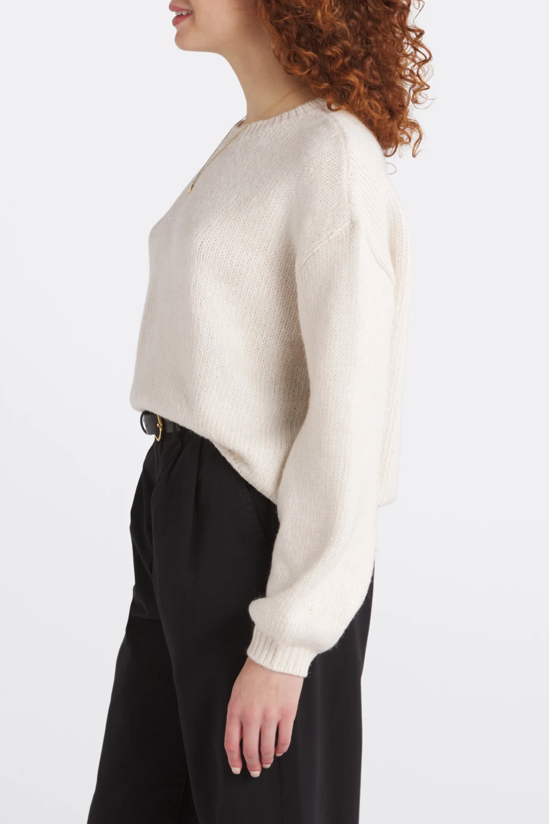 Colette Sweater - Whisper White