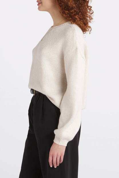 Colette Sweater - Whisper White