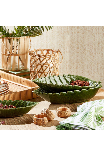 FERN LEAF TID BIT TRAY LARGE