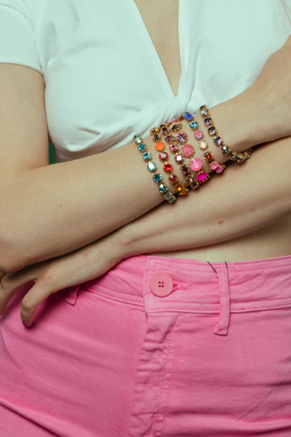 Izzy Bracelet in Violet Lustre