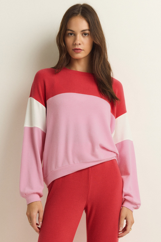 Colorblock LS Top