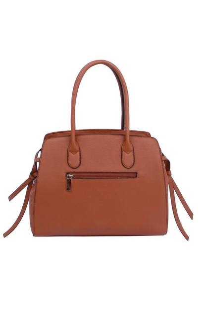 2 Toned Satchel with Matching Wallet