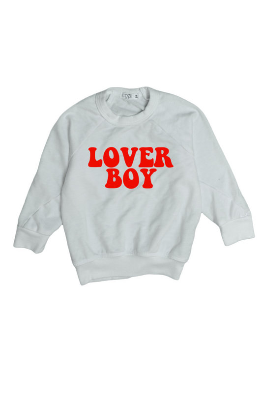 Lover Boy Contrast Crew