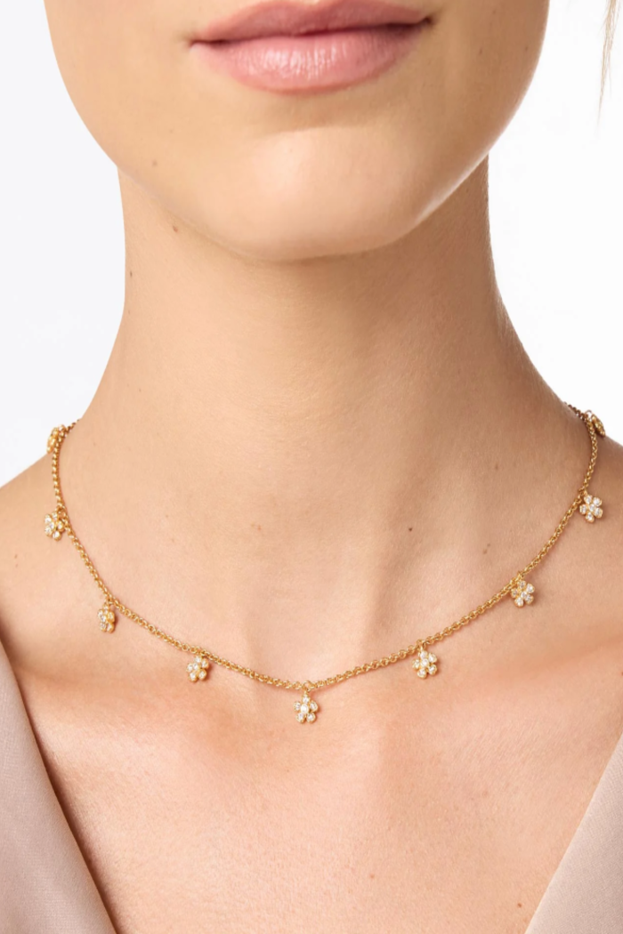 Laurel Delicate Charm Necklace