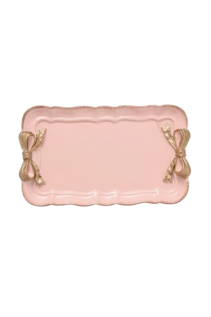 EUROPEAN RETRO BOW TRAY ( ABOUT 7 3/4 X 4 3/4)