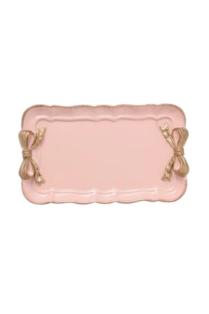 EUROPEAN RETRO BOW TRAY ( ABOUT 7 3/4 X 4 3/4)
