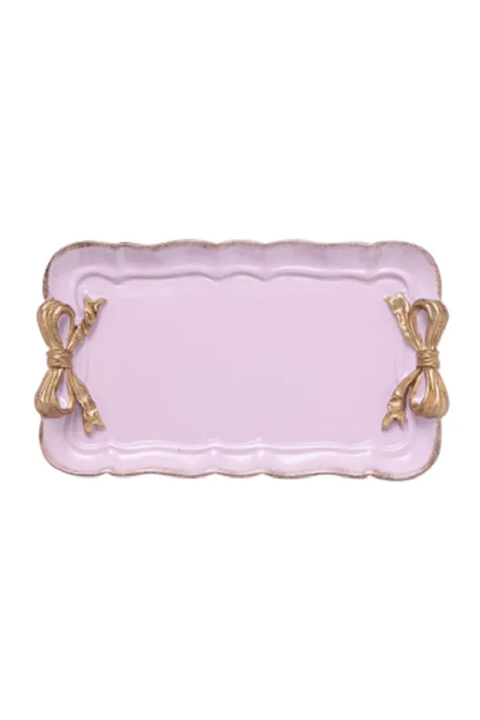 EUROPEAN RETRO BOW TRAY ( ABOUT 7 3/4 X 4 3/4)