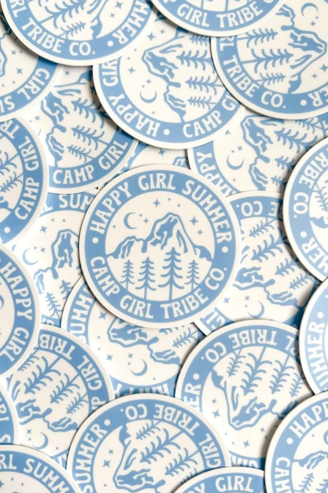 Happy Girl Summer Sticker
