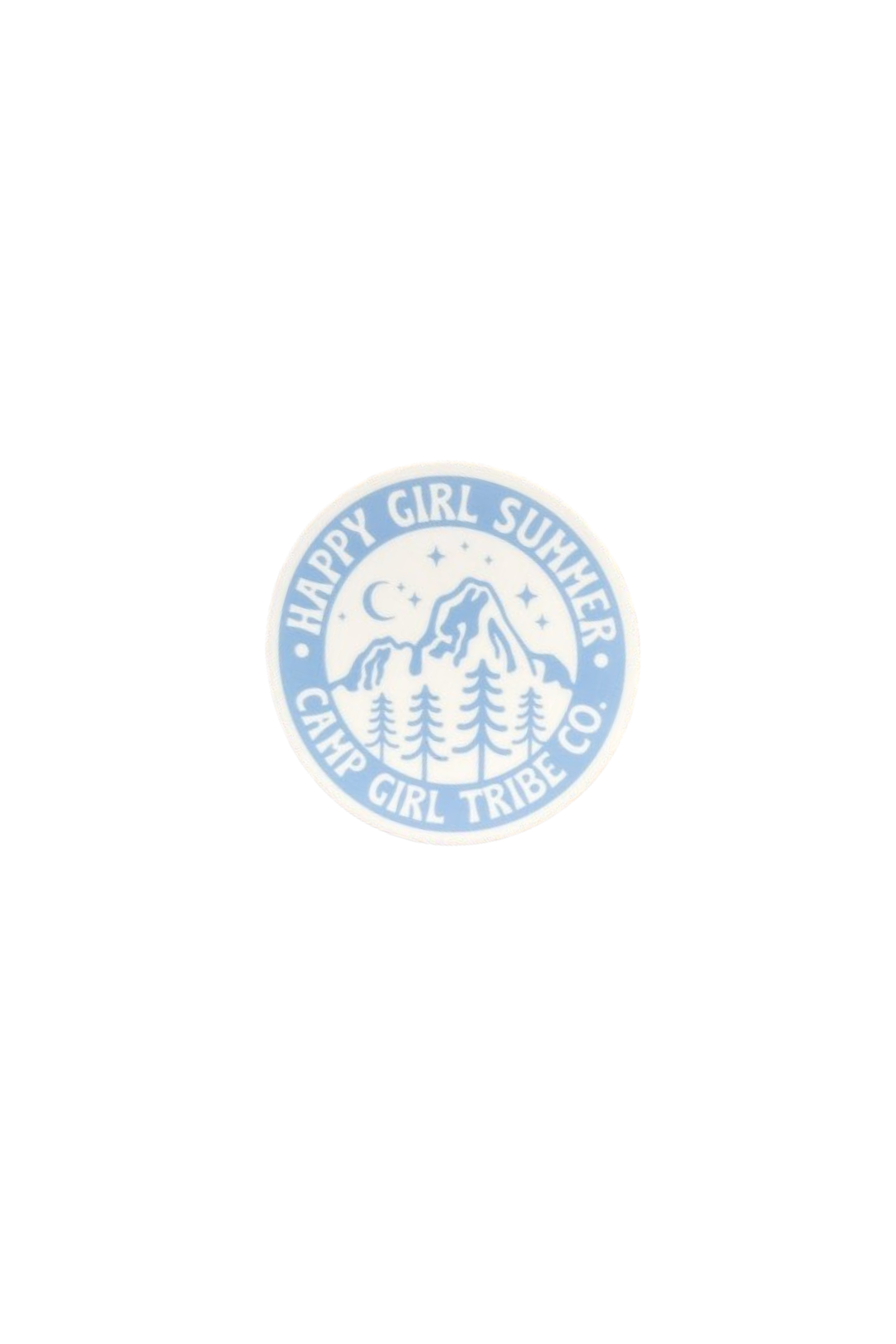 Happy Girl Summer Sticker
