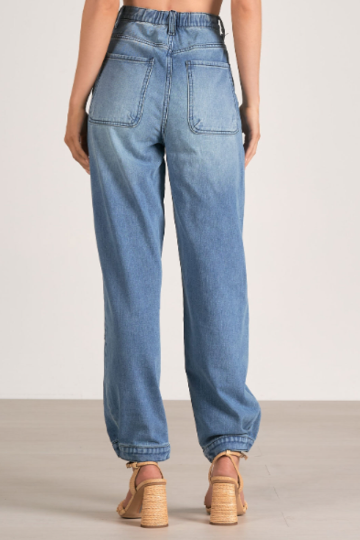 DENIM JOGGERS