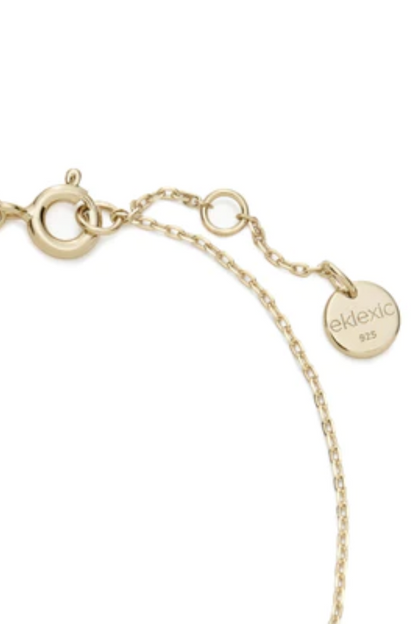 HEART SHAPED MOP PENDANT WITH CZ CENTER STONE BRACELET