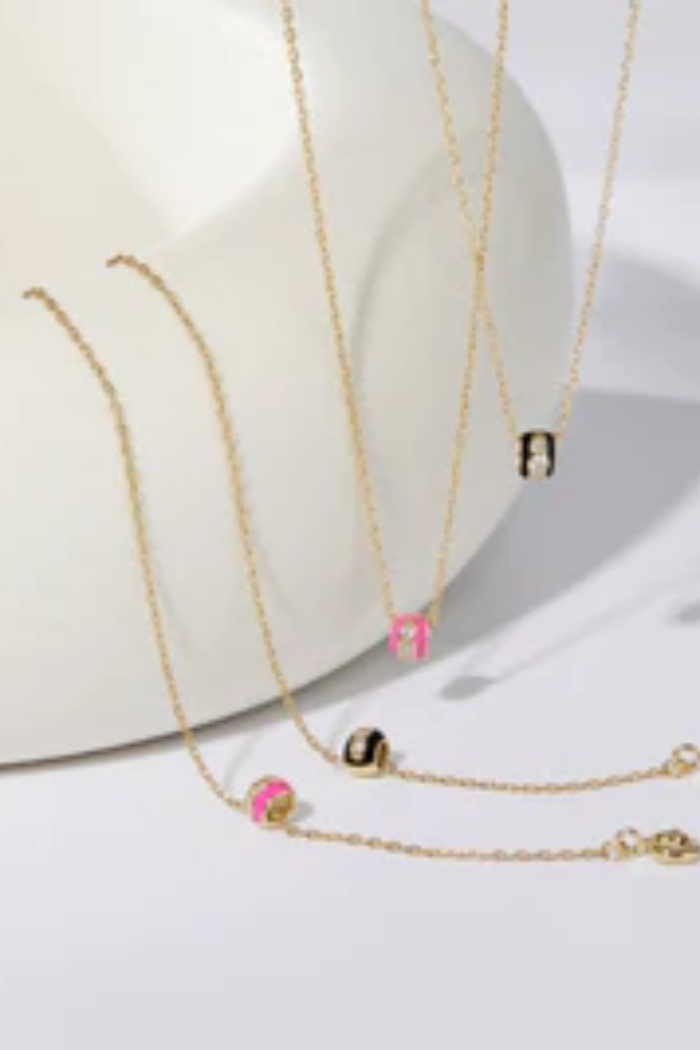 HEART SHAPED MOP PENDANT WITH CZ CENTER STONE BRACELET