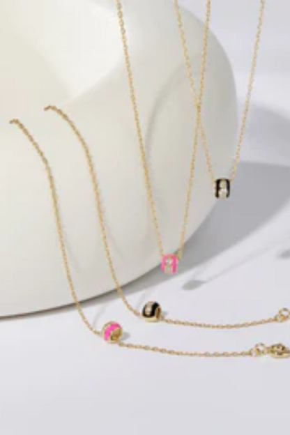 HEART SHAPED MOP PENDANT WITH CZ CENTER STONE BRACELET