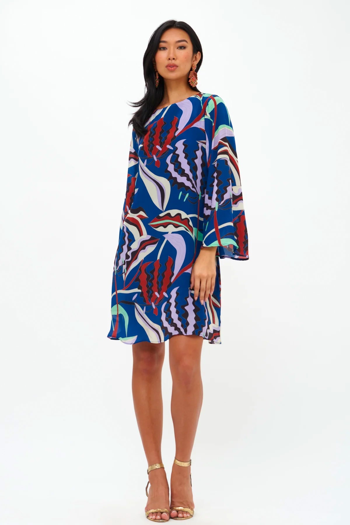 Long Sleeve Mini Shift
